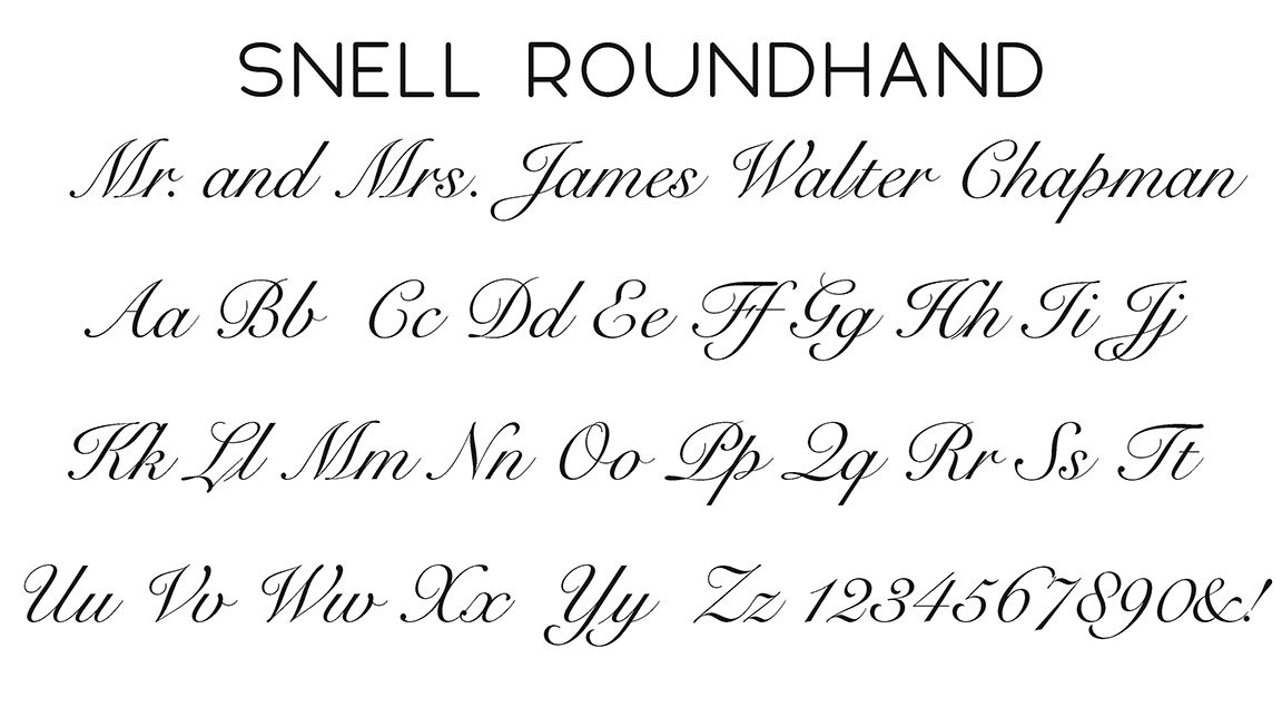 Snell Font Free